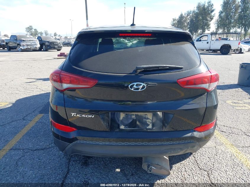 2017 Hyundai Tucson Se VIN: KM8J23A4XHU438932 Lot: 43981512