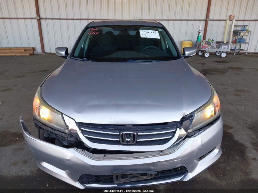 2013 Honda Accord Lx VIN: 1HGCR2F37DA130262 Lot: 43981511