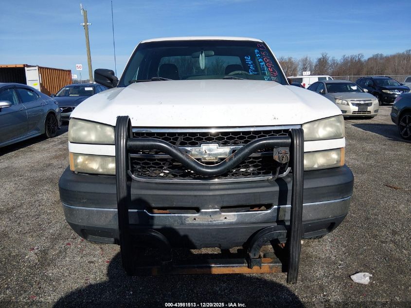 2006 Chevrolet Silverado 2500Hd Work Truck VIN: 1GCHK23U56F257426 Lot: 43981513