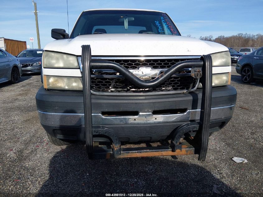 2006 Chevrolet Silverado 2500Hd Work Truck VIN: 1GCHK23U56F257426 Lot: 43981513