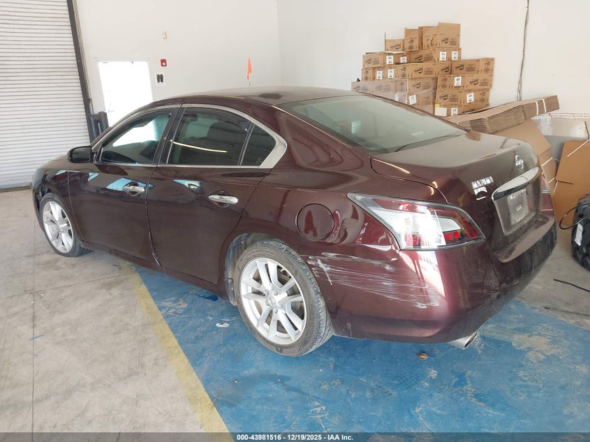 Vin: 1n4aa5ap9ec433239, lot: 44477211, nissan maxima 3.5 s 20143