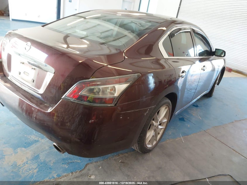 Vin: 1n4aa5ap9ec433239, lot: 44477211, nissan maxima 3.5 s 20144