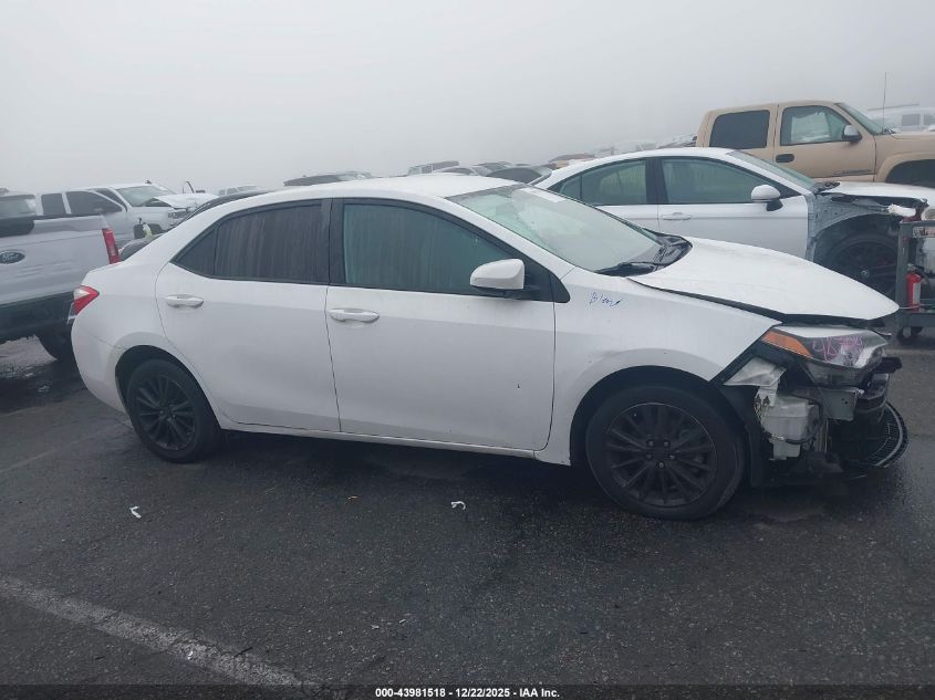 2014 Toyota Corolla Le Plus VIN: 5YFBURHE2EP131817 Lot: 43981518