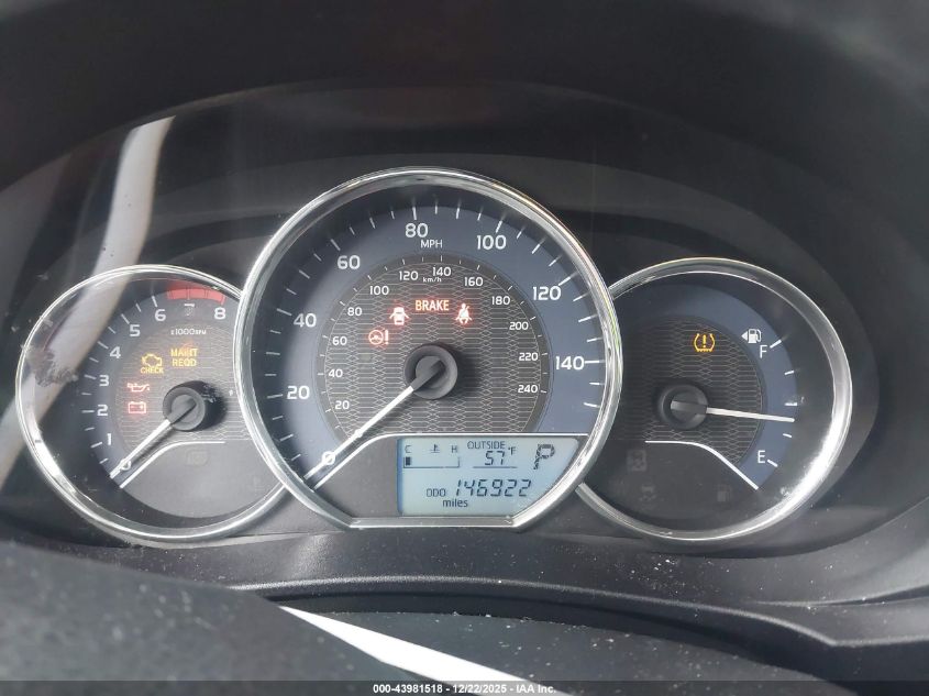 2014 Toyota Corolla Le Plus VIN: 5YFBURHE2EP131817 Lot: 43981518