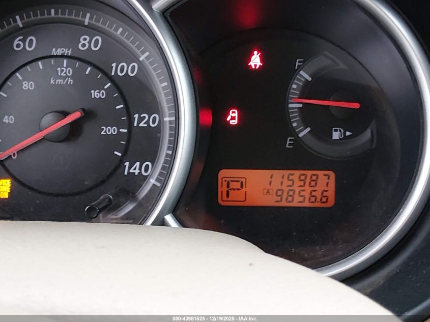 2010 Nissan Versa 1.8Sl VIN: 3N1BC1CP7AL440853 Lot: 43981525