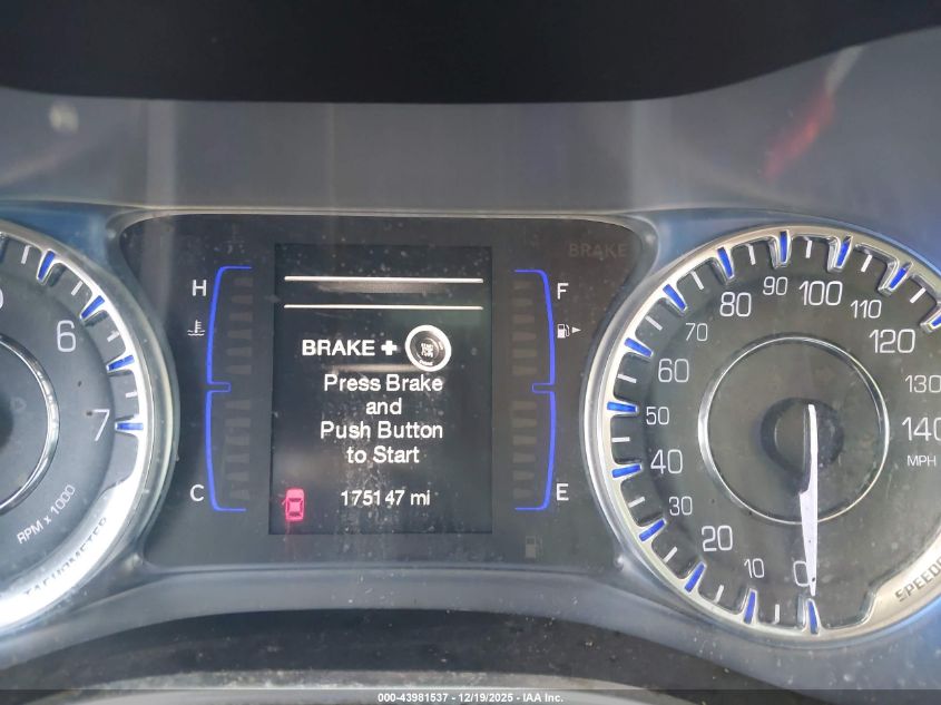 2015 Chrysler 200 Limited VIN: 1C3CCCAB1FN530077 Lot: 43981537