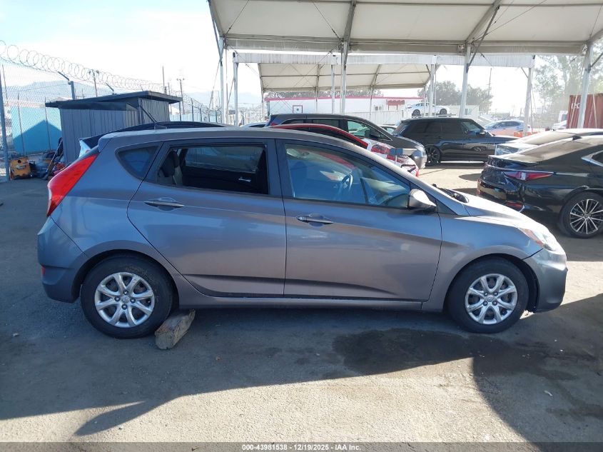 2014 Hyundai Accent Gs VIN: KMHCT5AE8EU148940 Lot: 43981538