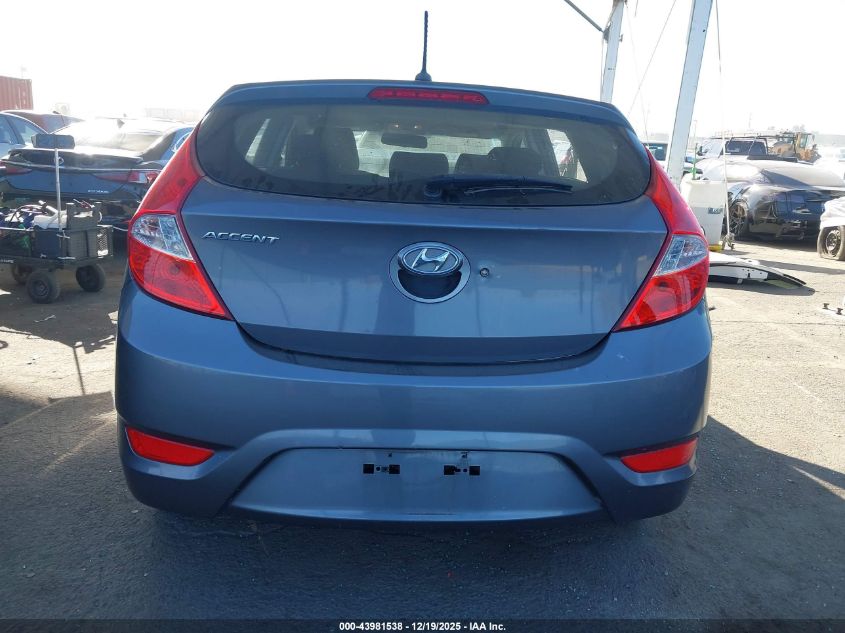 2014 Hyundai Accent Gs VIN: KMHCT5AE8EU148940 Lot: 43981538