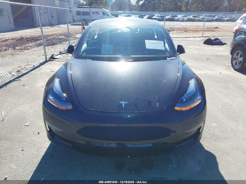 2022 Tesla Model 3 Performance Dual Motor All-Wheel Drive VIN: 5YJ3E1EC7NF175734 Lot: 43981545