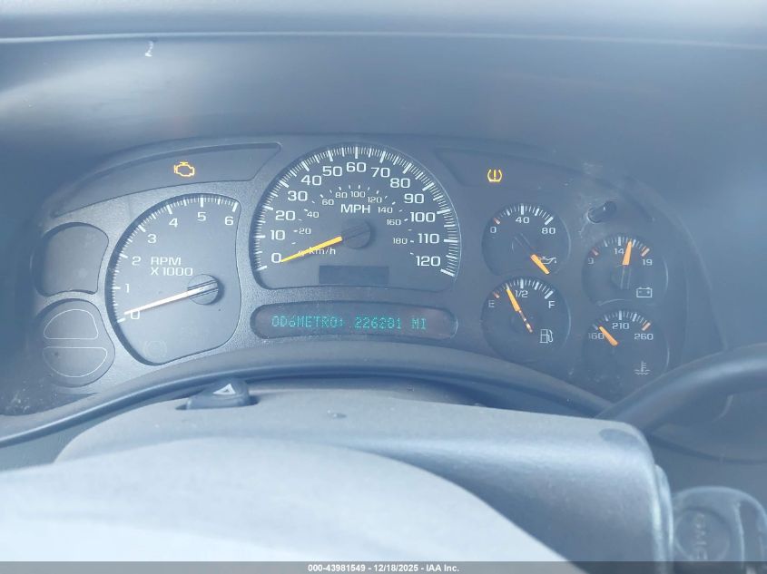 2005 GMC Yukon Sle VIN: 1GKEC13V75J224883 Lot: 43981549