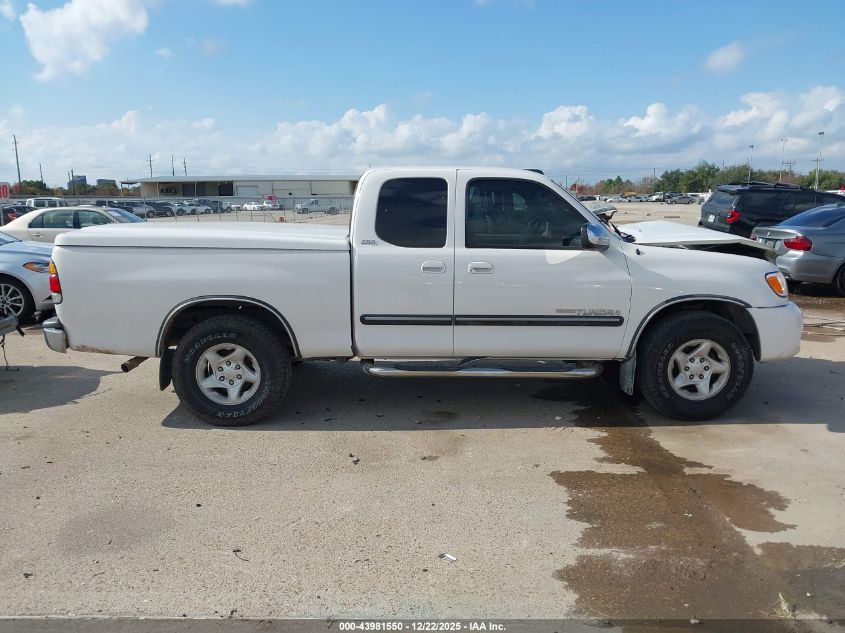 2003 Toyota Tundra Sr5 VIN: 5TBRN34123S343254 Lot: 43981550