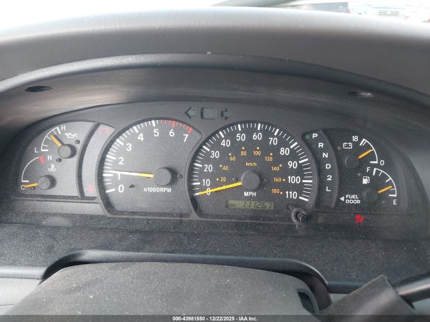 2003 Toyota Tundra Sr5 VIN: 5TBRN34123S343254 Lot: 43981550