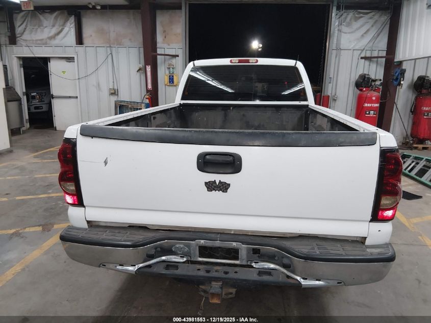 2006 Chevrolet Silverado 1500 Ls VIN: 1GCEC19Z56E176994 Lot: 43981553