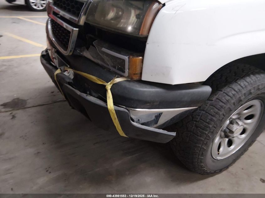 2006 Chevrolet Silverado 1500 Ls VIN: 1GCEC19Z56E176994 Lot: 43981553