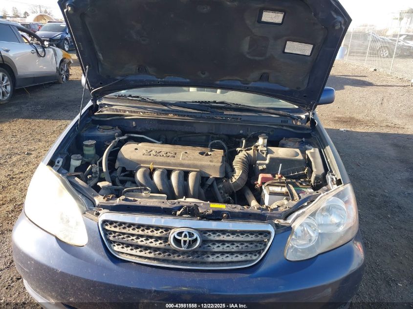 2007 Toyota Corolla Le VIN: 2T1BR32E87C854341 Lot: 43981558