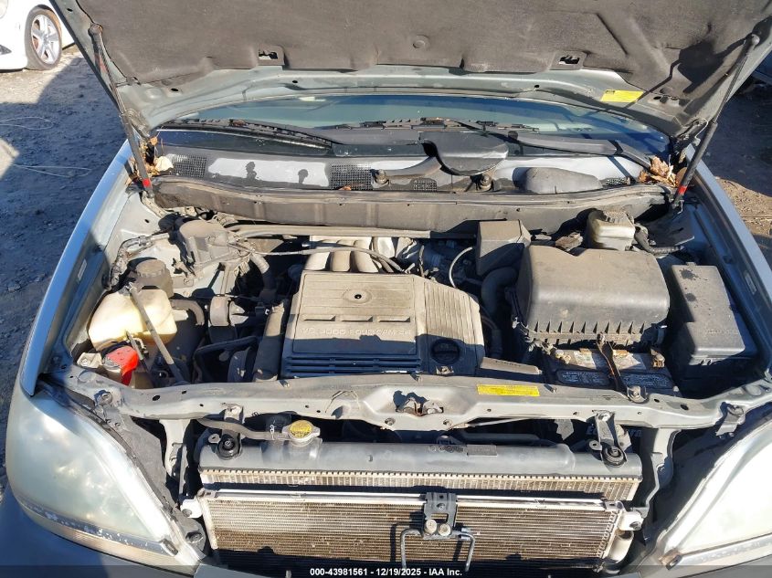 2001 Lexus Rx 300 VIN: JTJHF10U310212030 Lot: 43981561