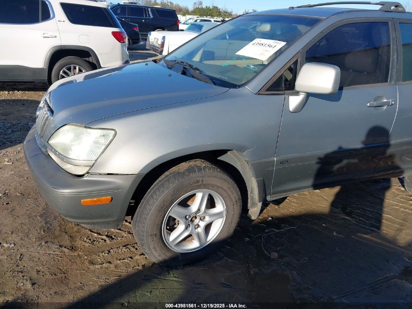 2001 Lexus Rx 300 VIN: JTJHF10U310212030 Lot: 43981561