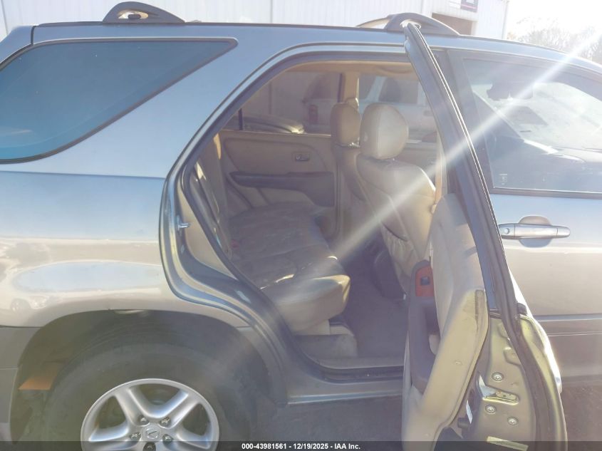 2001 Lexus Rx 300 VIN: JTJHF10U310212030 Lot: 43981561