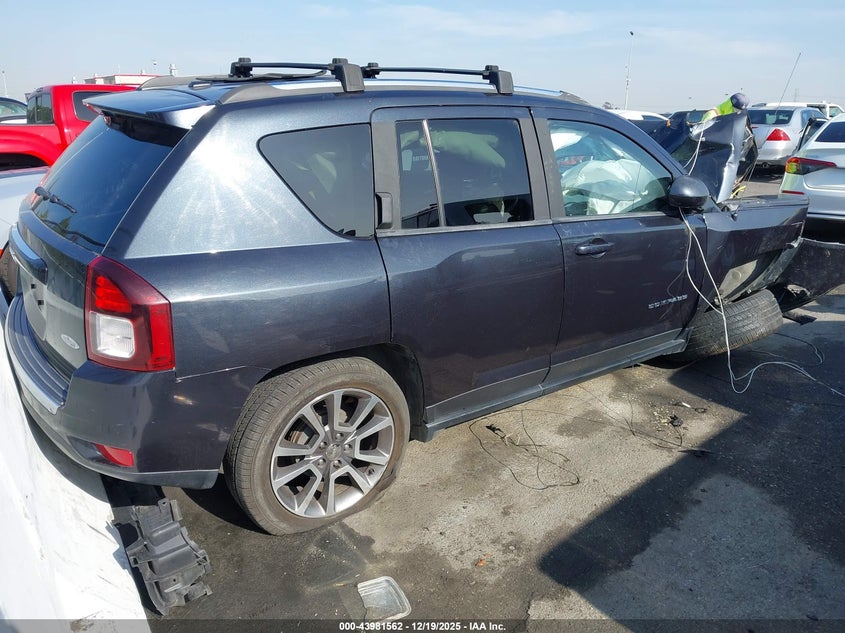 Vin: 1c4njcea2gd536084, lot: 44477258, jeep compass high altitude edition 20164