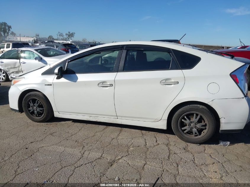 2015 Toyota Prius Three VIN: JTDKN3DUXF2003588 Lot: 43981563