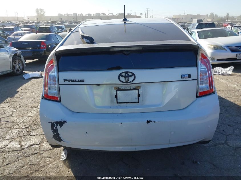 2015 Toyota Prius Three VIN: JTDKN3DUXF2003588 Lot: 43981563