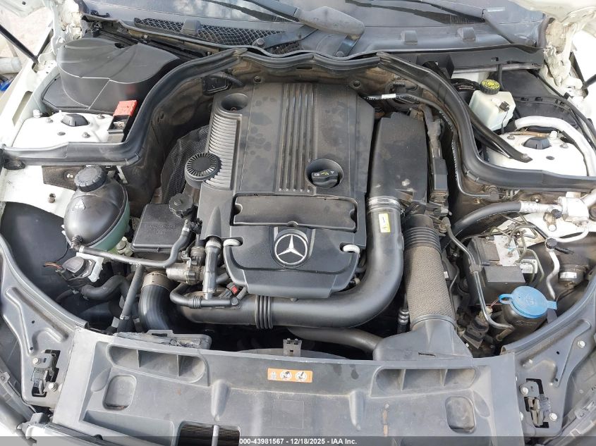 2012 Mercedes-Benz C 250 Sport VIN: WDDGF4HB0CR204345 Lot: 43981567