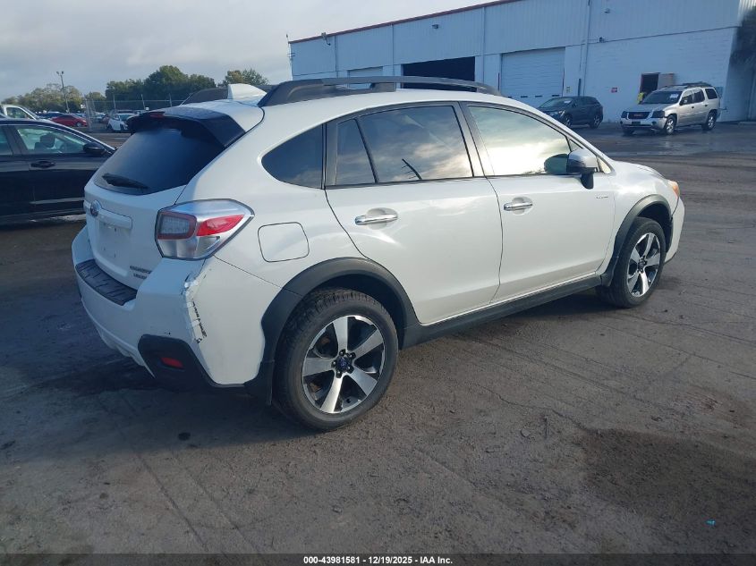 2016 Subaru Crosstrek Hybrid Touring VIN: JF2GPBLC2GH223066 Lot: 43981581