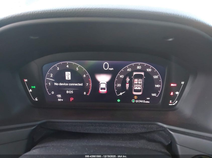 2024 Honda Accord Lx VIN: 1HGCY1F2XRA083207 Lot: 43981580