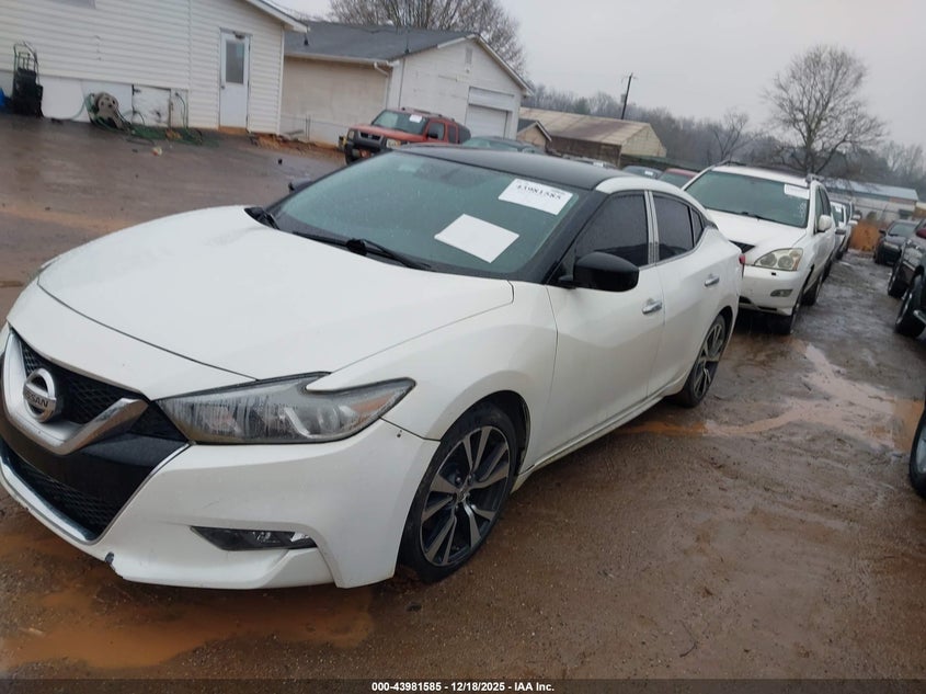 Vin: 1n4aa6ap5gc418603, lot: 44477281, nissan maxima 3.5 platinum/3.5 s/3.5 sl/3.5 sr/3.5 sv 20162