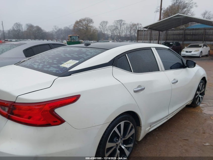 Vin: 1n4aa6ap5gc418603, lot: 44477281, nissan maxima 3.5 platinum/3.5 s/3.5 sl/3.5 sr/3.5 sv 20164