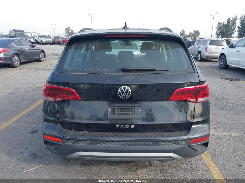 2024 Volkswagen Taos 1.5T S VIN: 3VV5X7B21RM078081 Lot: 43981587