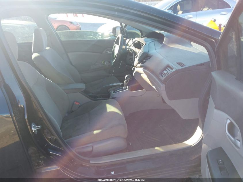 2012 Honda Civic Lx VIN: 19XFB2F51CE107332 Lot: 43981601