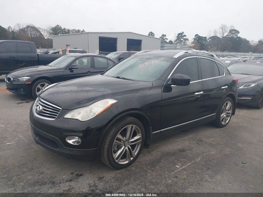 2013 Infiniti Ex37 Journey VIN: JN1BJ0HPXDM430689 Lot: 43981602