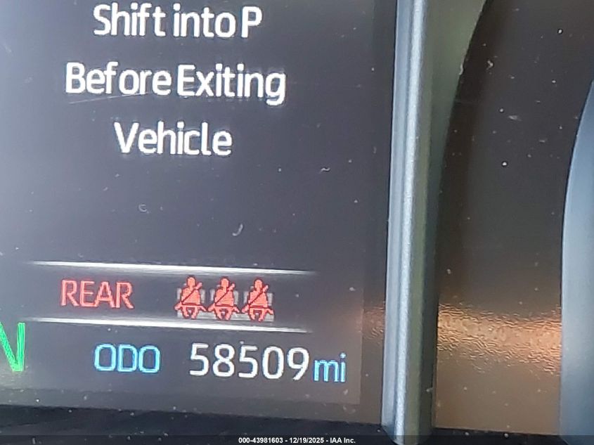 2021 Toyota Venza Le VIN: JTEAAAAHXMJ067406 Lot: 43981603