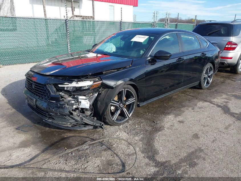 2023 Honda Accord Hybrid Sport VIN: 1HGCY2F5XPA041150 Lot: 43981605