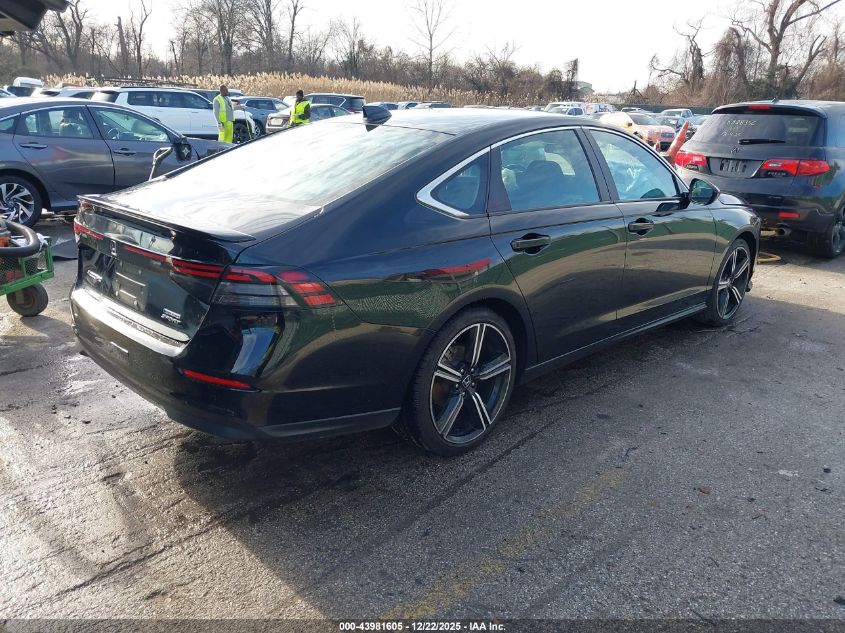 2023 Honda Accord Hybrid Sport VIN: 1HGCY2F5XPA041150 Lot: 43981605