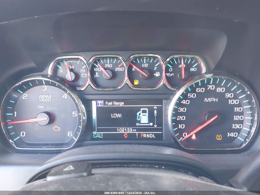 2017 Chevrolet Silverado 1500 1Lt VIN: 3GCPCREH9HG486372 Lot: 43981609