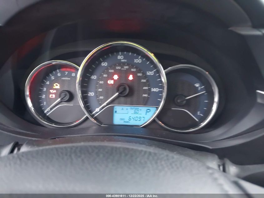 2015 Toyota Corolla L VIN: 5YFBURHE0FP345951 Lot: 43981611