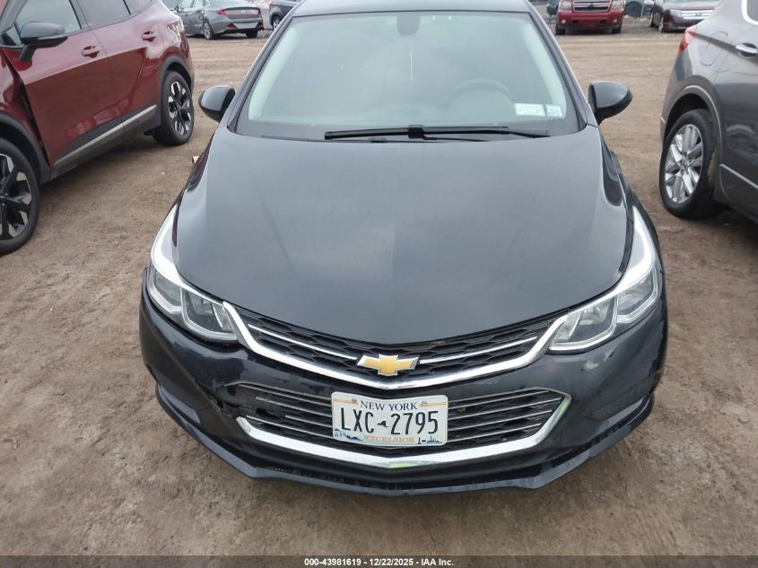 2018 Chevrolet Cruze Lt Auto VIN: 1G1BE5SMXJ7221484 Lot: 43981619