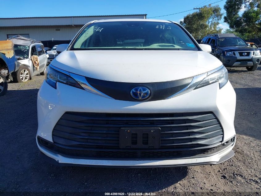 2021 Toyota Sienna Le VIN: 5TDKRKEC1MS071403 Lot: 43981620