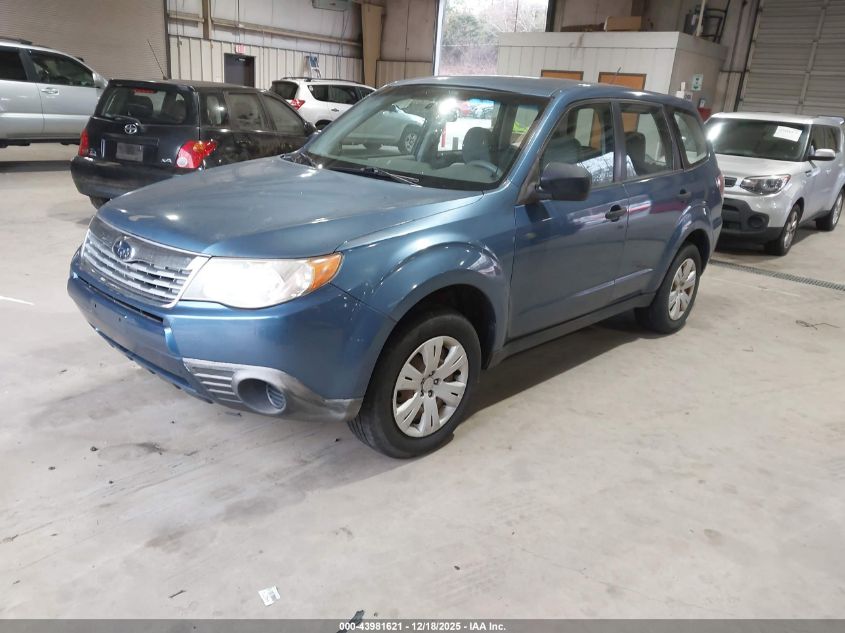 2009 Subaru Forester (Natl) X VIN: JF2SH61649H752582 Lot: 43981621