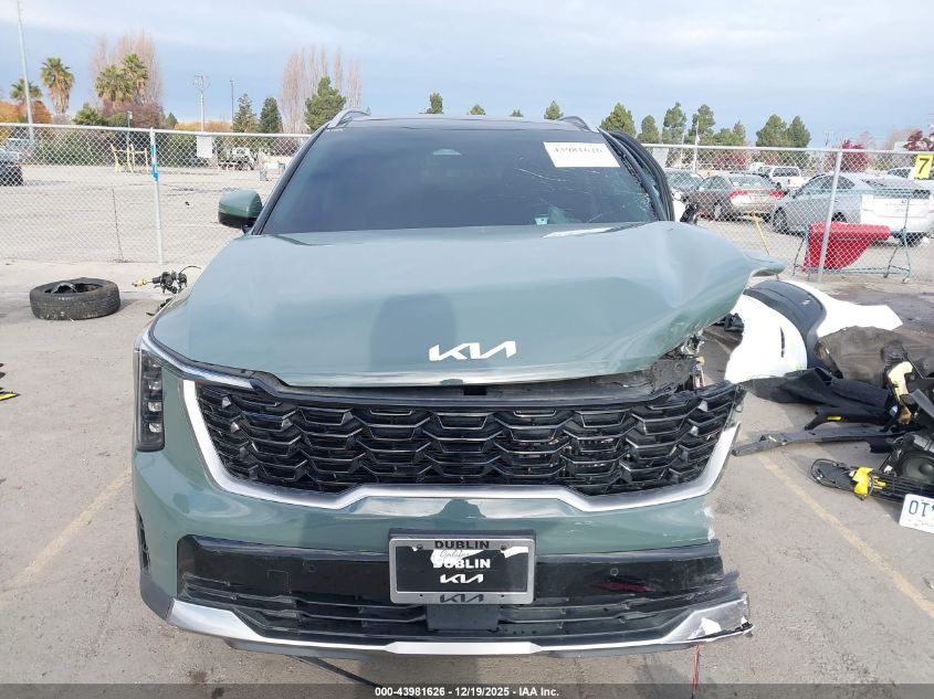2025 Kia Sorento Hybrid Ex VIN: KNDRHDJG9S5291459 Lot: 43981626