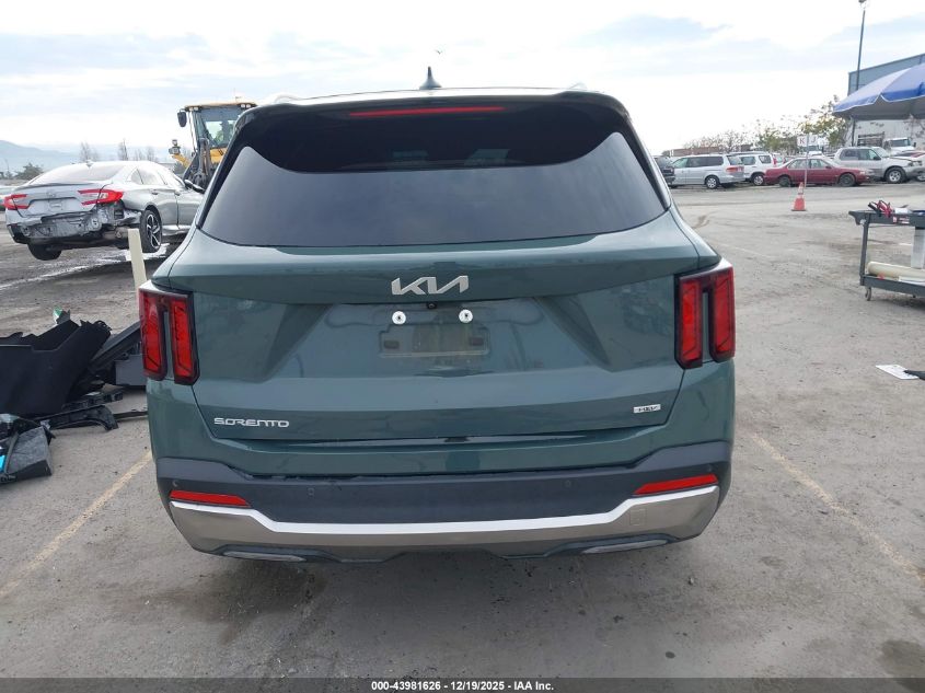2025 Kia Sorento Hybrid Ex VIN: KNDRHDJG9S5291459 Lot: 43981626