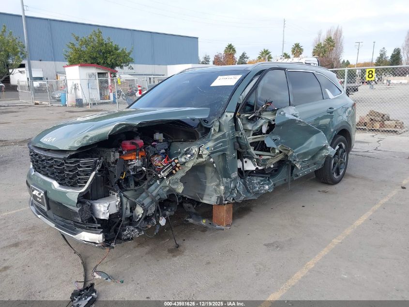 2025 Kia Sorento Hybrid Ex VIN: KNDRHDJG9S5291459 Lot: 43981626
