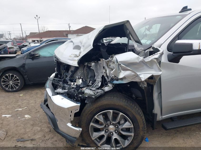 2022 Chevrolet Silverado 1500 Ltd 4Wd Standard Bed Lt With 2Fl VIN: 1GCRYJEK4NZ213732 Lot: 43981627