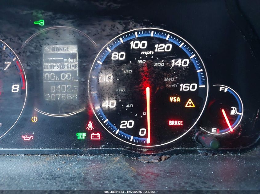 2007 Acura Tsx VIN: JH4CL96827C016066 Lot: 43981634