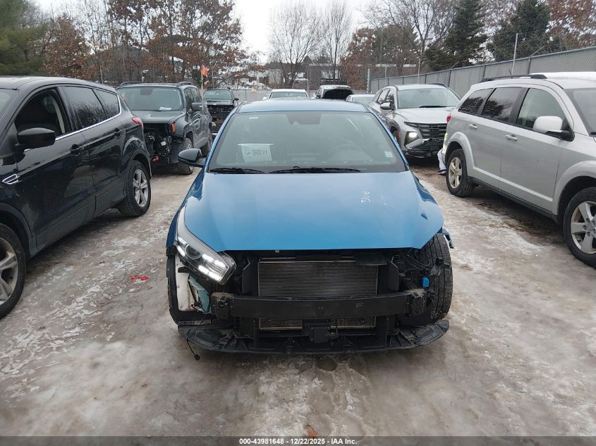 2022 Kia Forte Gt-Line VIN: 3KPF54AD3NE468954 Lot: 43981648