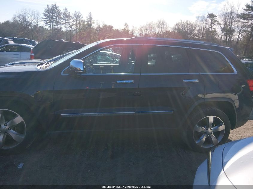 2012 Jeep Grand Cherokee Overland VIN: 1C4RJFCT2CC221860 Lot: 43981656