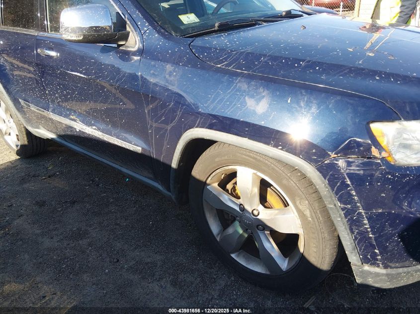 2012 Jeep Grand Cherokee Overland VIN: 1C4RJFCT2CC221860 Lot: 43981656