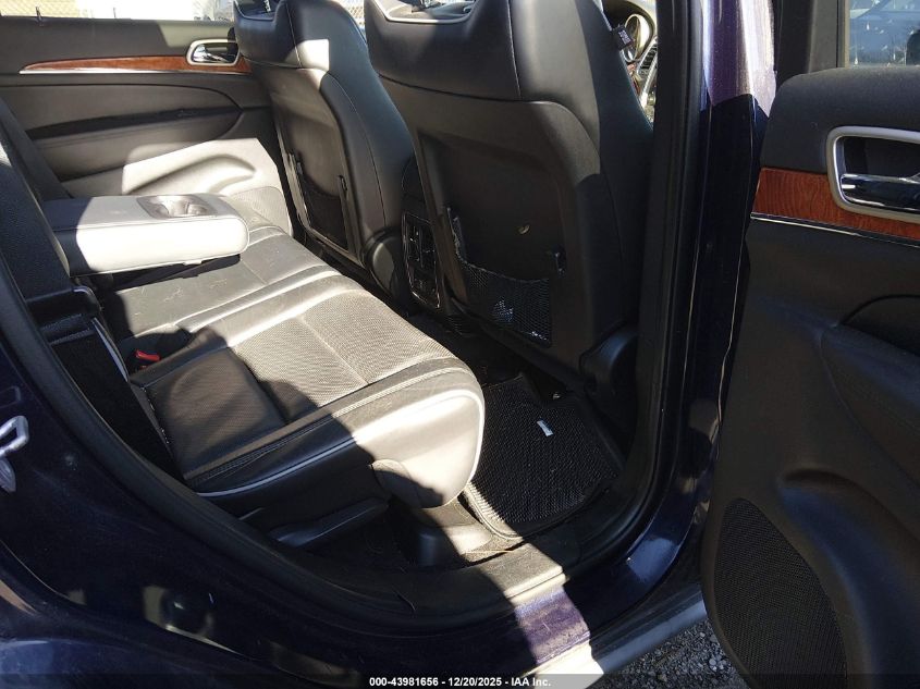 2012 Jeep Grand Cherokee Overland VIN: 1C4RJFCT2CC221860 Lot: 43981656